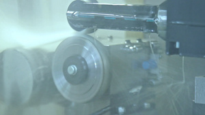 水冷却自动生产线水喷气式冷却部件6秒视频