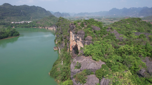 广西山水风光航拍视频