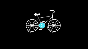 自行车运动mg动画10秒视频