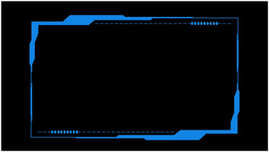 科技感视频框10秒视频