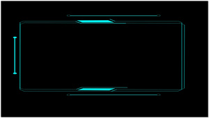 科技感视频框框10秒视频