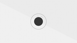 黑白创意图形MG动画logo片头8秒视频