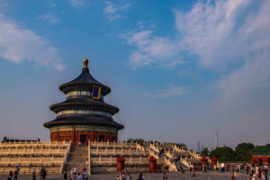 北京天坛祈年殿旅游8K延时32秒视频