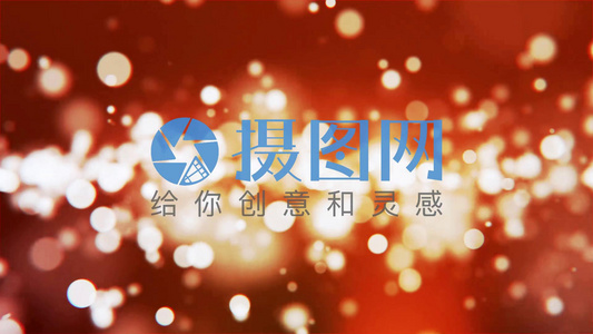 模糊粒子LOGO演绎视频