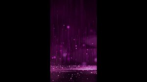 梦幻紫色粒子光线婚庆背景39秒视频