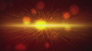 大气金色粒子光线背景40秒视频