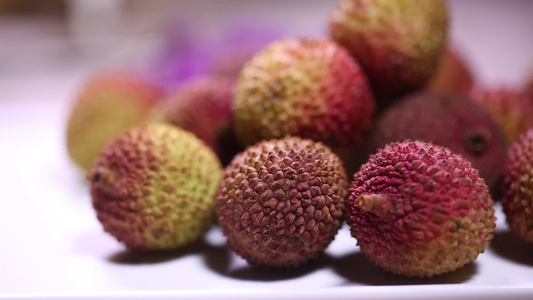 水果荔枝热带水果视频
