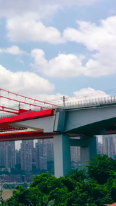 重庆鹅公岩大桥航拍素材重庆地标视频