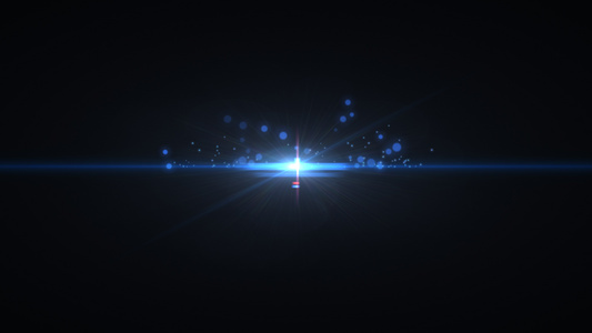 粒子光效logo-带通道-蓝色视频