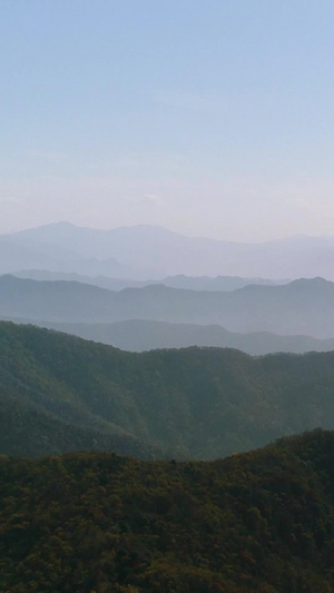 安康南宫山最美秋景航拍国家地址公园53秒视频