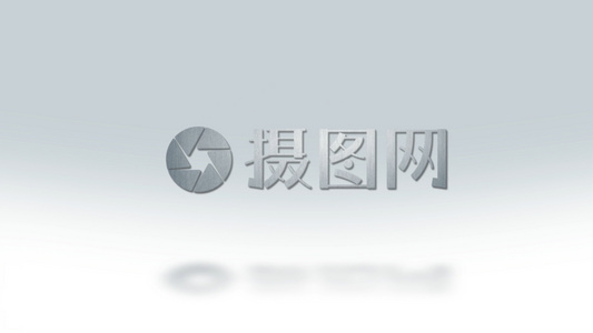 简洁三维logo片头片尾展示AE模板视频