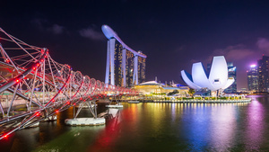 新加坡城市景色时间误差13秒视频