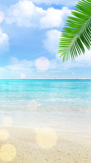 夏季海边度假海边旅行背景视频海边背景视频20秒视频