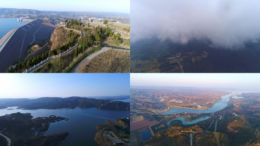 【旅游宣传片】4K河南洛阳小浪底水库合集视频