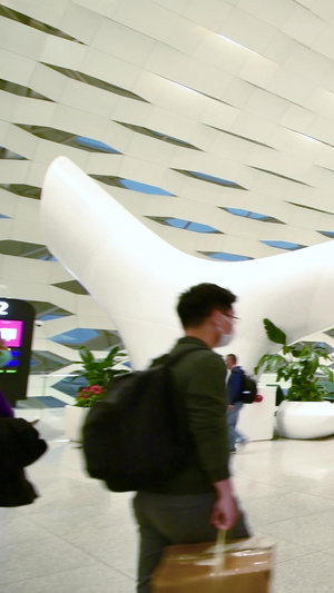 深圳宝安国际机场机场内部9秒视频