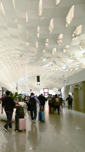 深圳宝安国际机场航站楼9秒视频