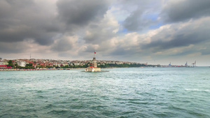 美美的伊斯坦布尔景色少女塔27秒视频