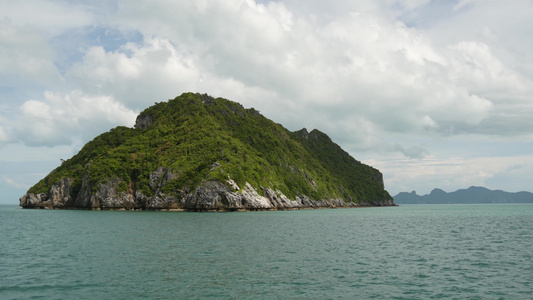 位于苏梅岛旅游天堂热带度假胜地附近的安通国家海洋公园视频