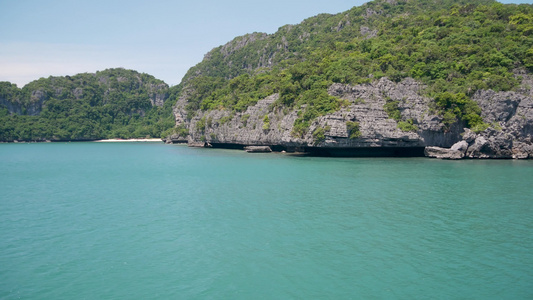 位于苏梅岛旅游天堂热带度假胜地附近的安通国家海洋公园视频