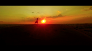 内蒙古响沙湾旅游景区宣传片调色版68秒视频