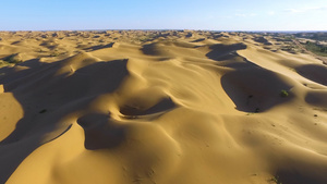 沙漠航拍78秒视频