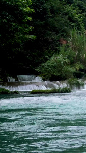 贵州68级瀑布湖泊溪流热带的视频
