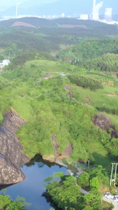 航拍湖南郴州高椅岭自然风光视频