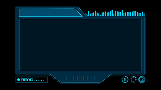 HUD面板文档读取字幕框视频