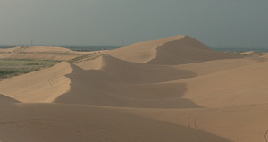 响沙湾沙漠（未调色素材05）38秒视频