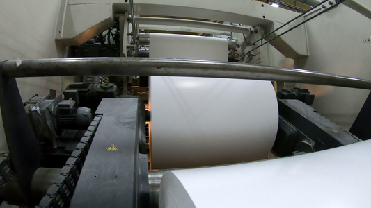 纸制造纸机二手资源加工纸张回收利用大型企业印刷厂PM视频
