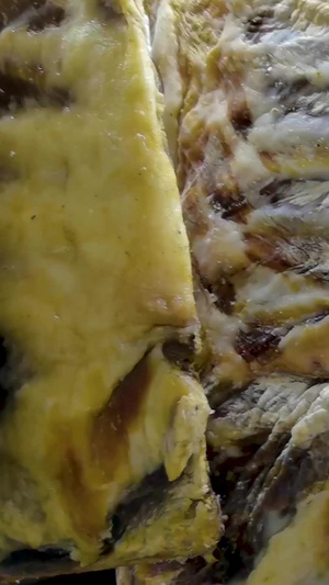 云南丽江著名美食腊排骨和腊火腿合集素材17秒视频