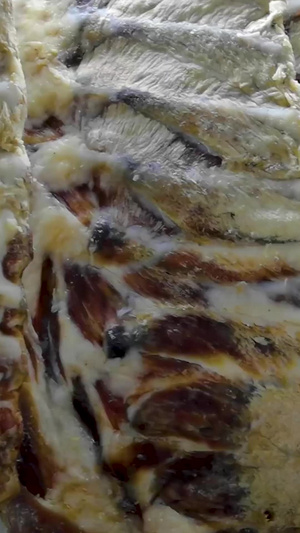 云南丽江著名美食腊排骨和腊火腿合集素材17秒视频