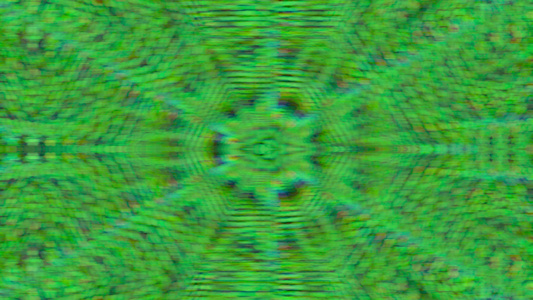 抽象绿色纹理背景甘蓝显影镜视频