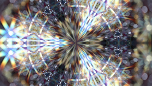 抽象光辉的千兆字底镜背景图案移动19秒视频