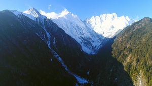 美丽雪山40秒视频