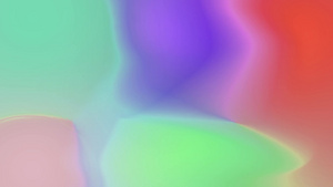 具有彩色霓虹彩虹渐变的抽象背景移动具有平滑颜色过渡16秒视频