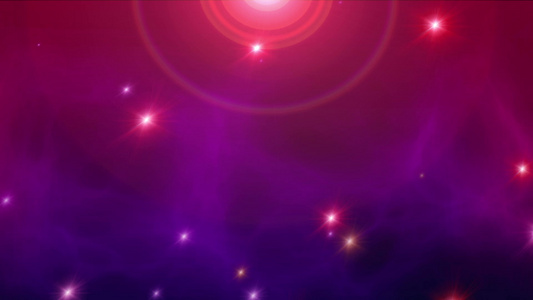 空间恒星星星云抽象背景视频
