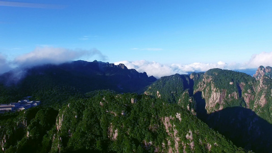 云上黄山航拍视频