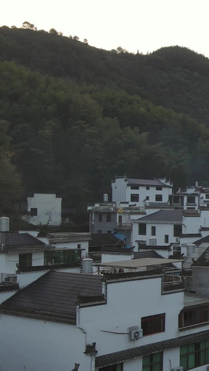 航拍江西婺源徽派建筑村落乡村旅游素材最美乡村70秒视频