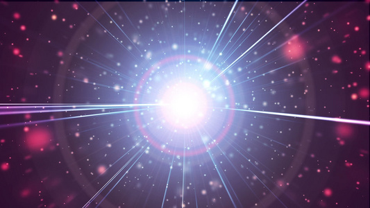 空间恒星粒子视频