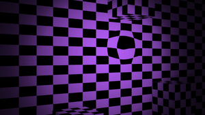 在格子平面上移动巨型立方体15秒视频