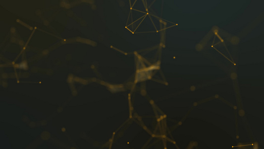几何线表示的连通性的3D丛渲染人工智能AI和互联网视频
