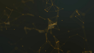 几何线表示的连通性的3D丛渲染人工智能AI和互联网20秒视频