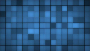 高清蓝色方块正视科技感时尚背景视频20秒视频