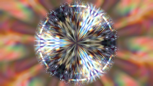 抽象背景含模糊背景的钻石甘蓝显影镜视频