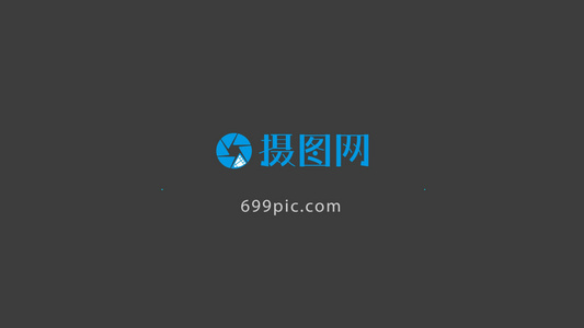 迷你简约的文字揭示动画AE源文件视频