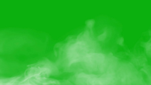 烟雾绿幕抠像特效素材24秒视频