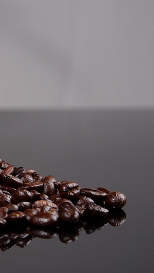 高清咖啡咖啡豆烘焙咖啡豆13秒视频