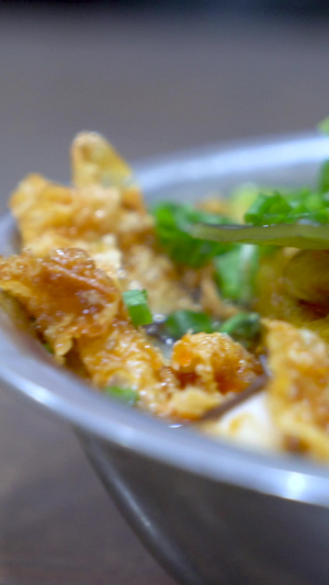 柳州螺蛳粉实拍素材餐饮宣传网红美食27秒视频