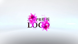 水墨LOGOPR模板10秒视频